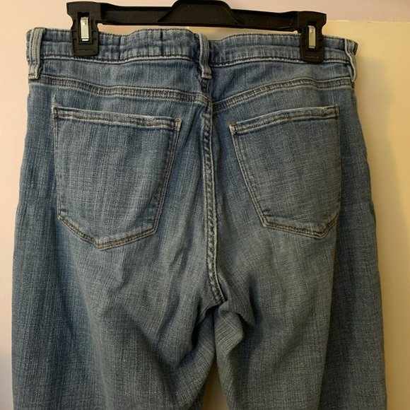 Cosmic Blue Love "Adrianne" Distressed Boyfriend Jeans, Size 31, True-to-Size - Picture 7 of 10